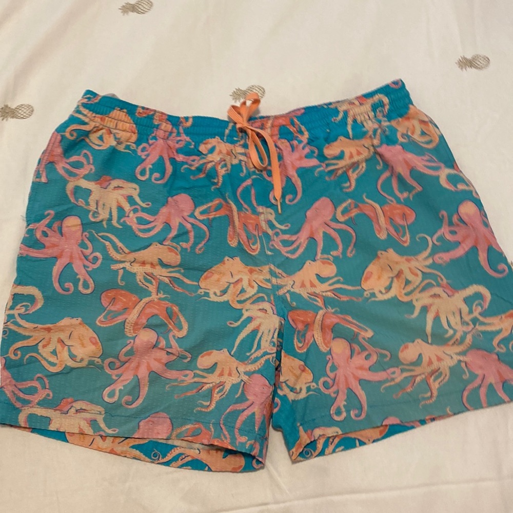 Chubbies Mens Seersucker Swim XXL with stretch